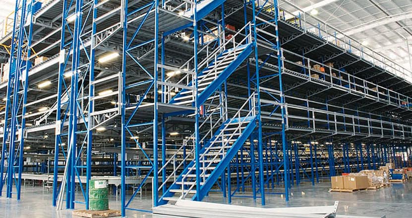 Rack Entrepisos para la realización de surtido