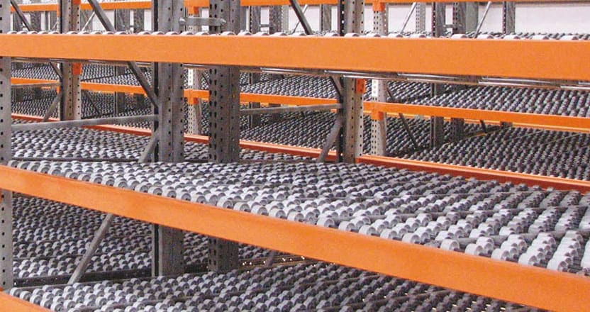 Racks Carton Flow ideal para picking ó abastecido de pedidos