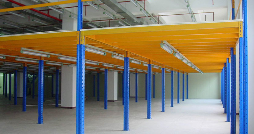 Mezzanine para el mejor aprovechamiento de la superficie total