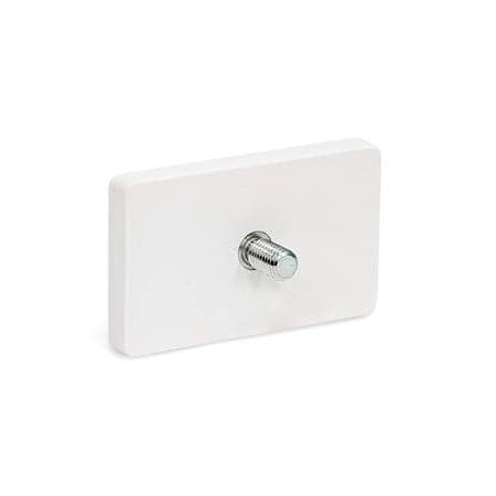 JW WINCO GN 57.3 Imanes de retención rectangulares.