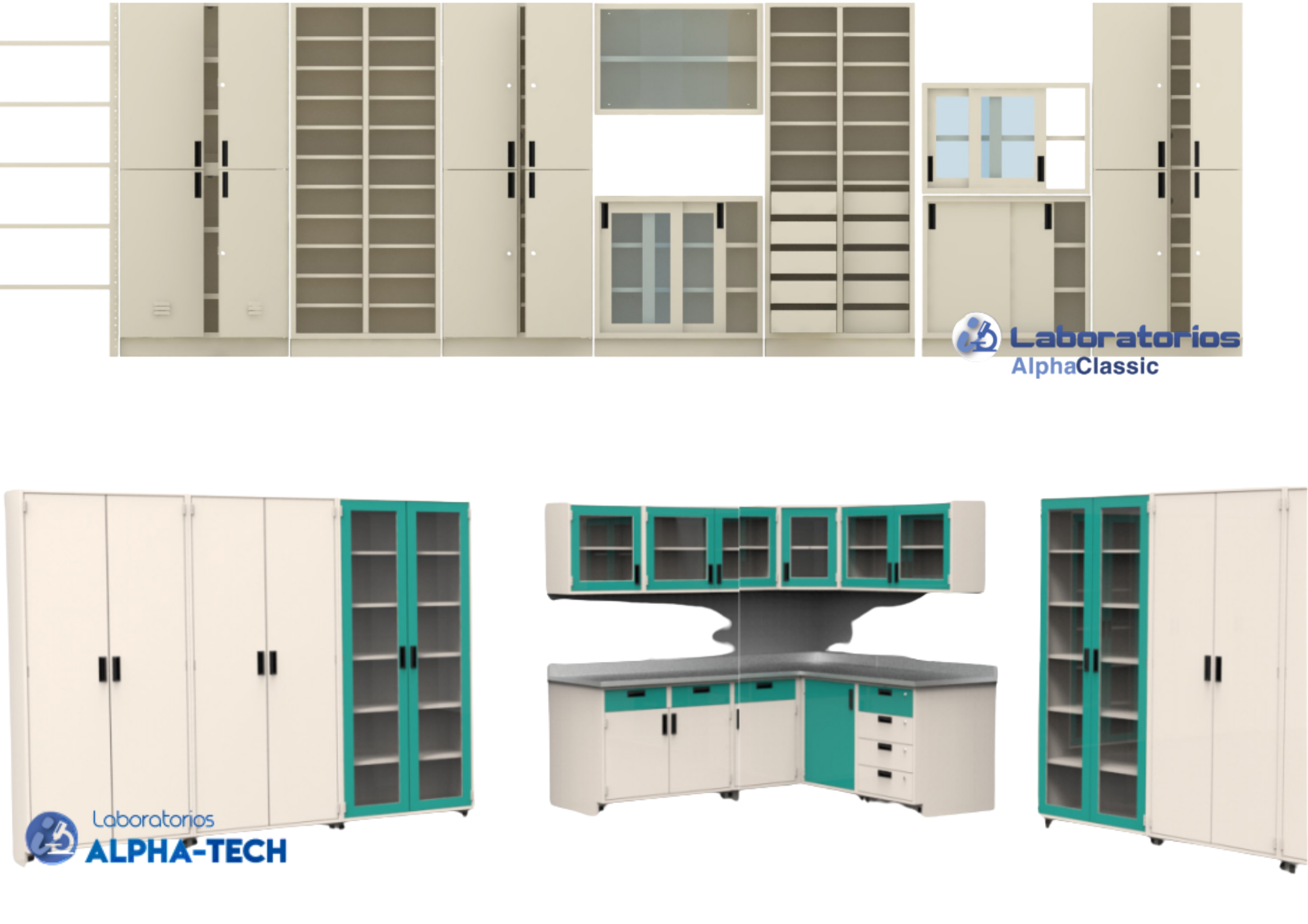 Estantes ALPHA CLASSIC & ALPHA TECH