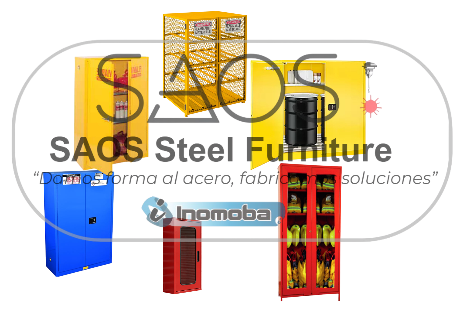 Equipo para bomberos Estantes para equipo de bomberos - SAOS Steel2