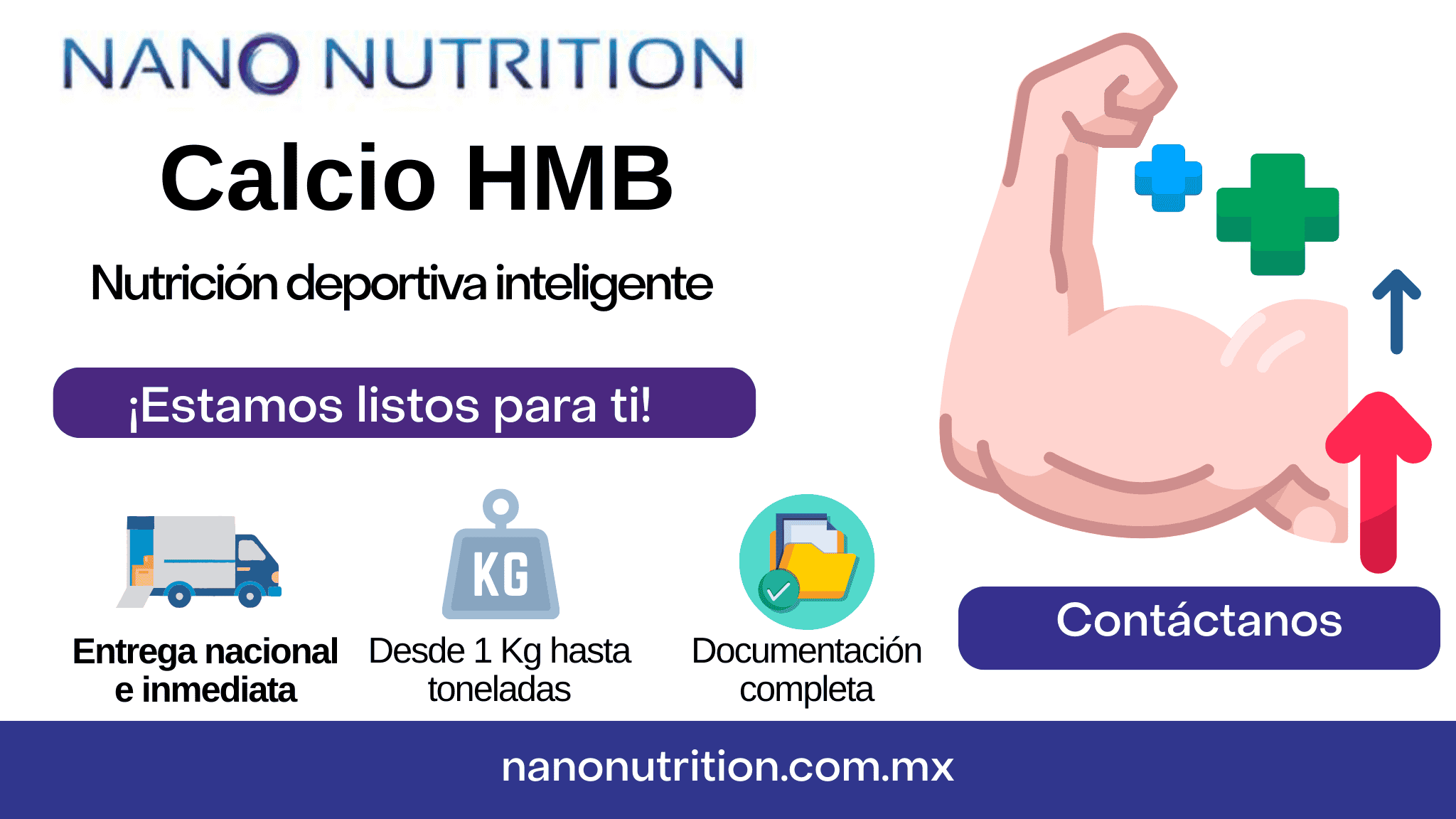 Calcio HMB en polvo para suplementos
