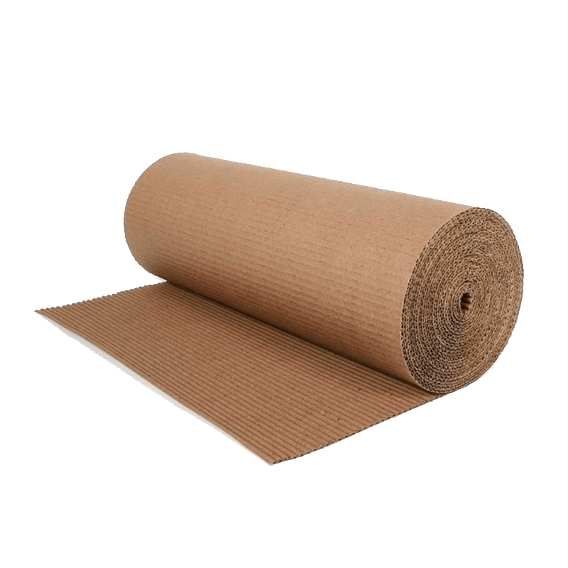 Carton corrugado en rollos Single face