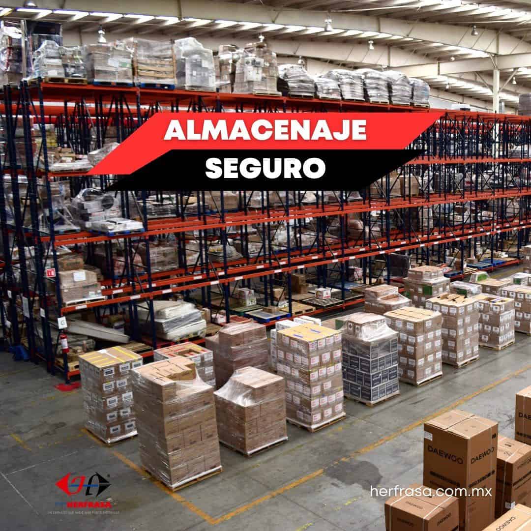 Almacenaje de mercancías generales en seco