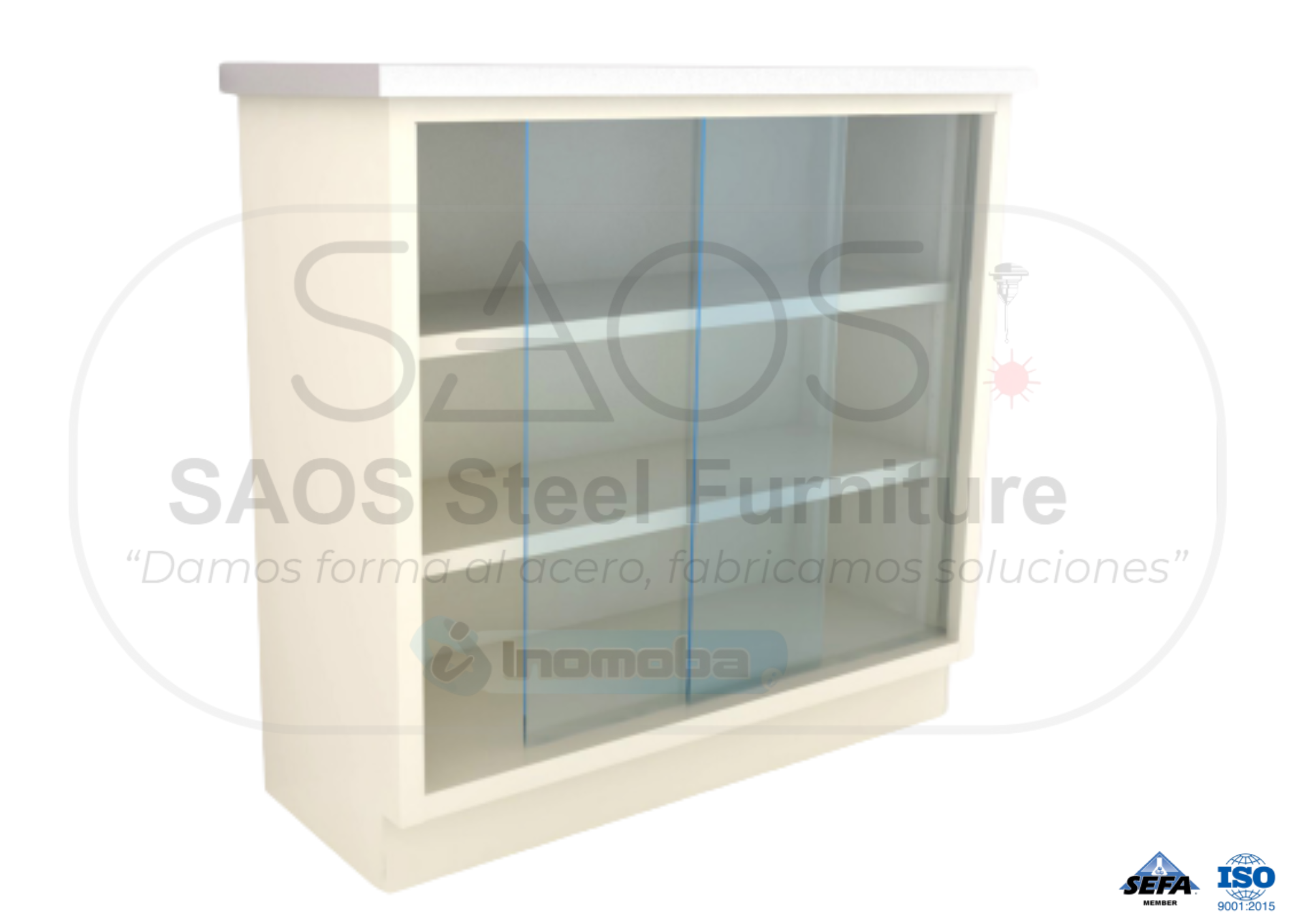 Vitrina de Piso EVP Alpha Classic 