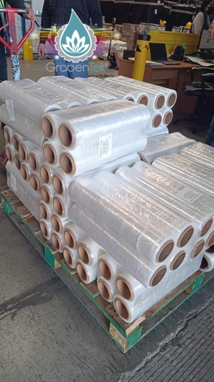 Playo transparente en rollo 