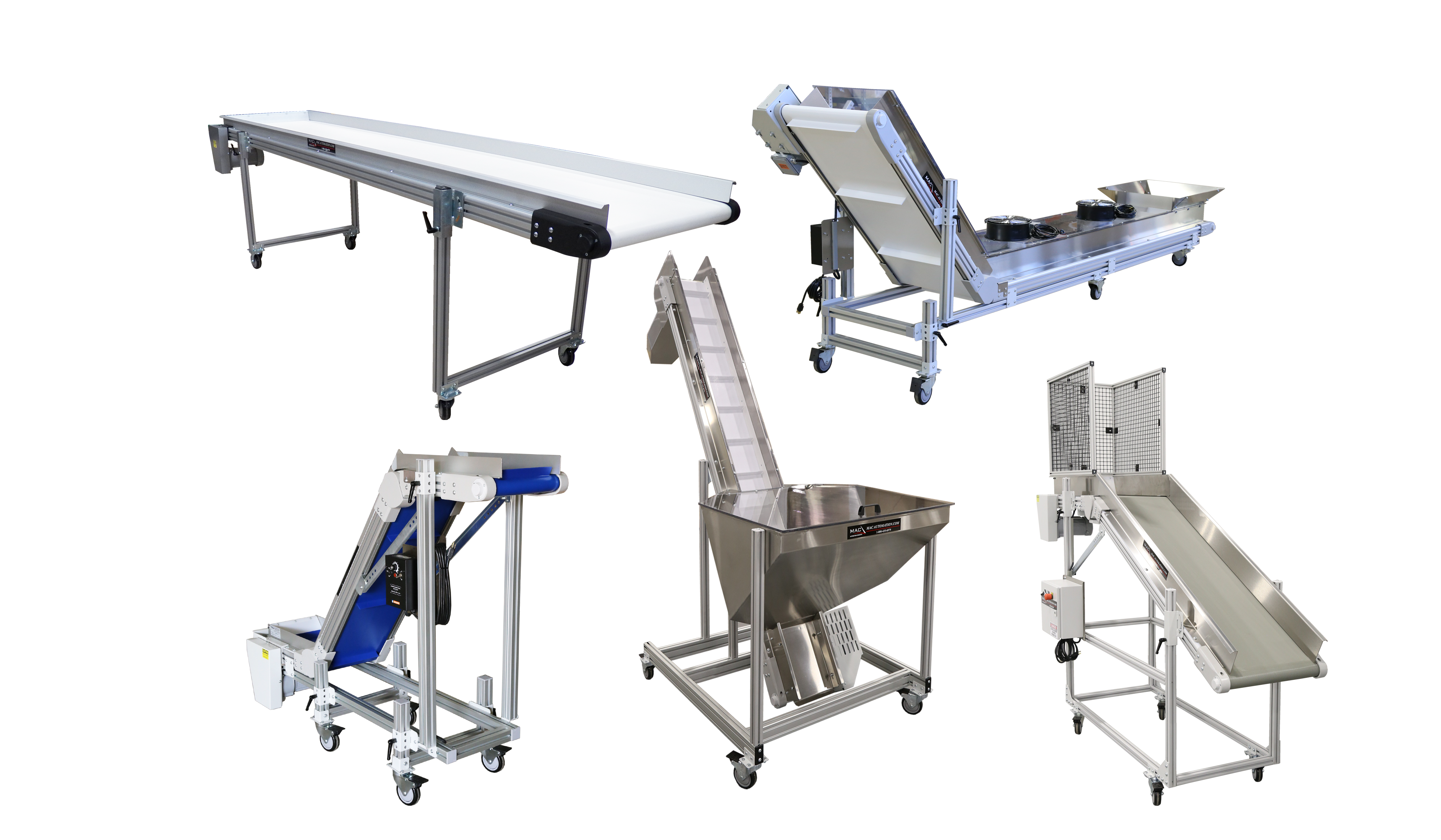 Conveyors de aluminio