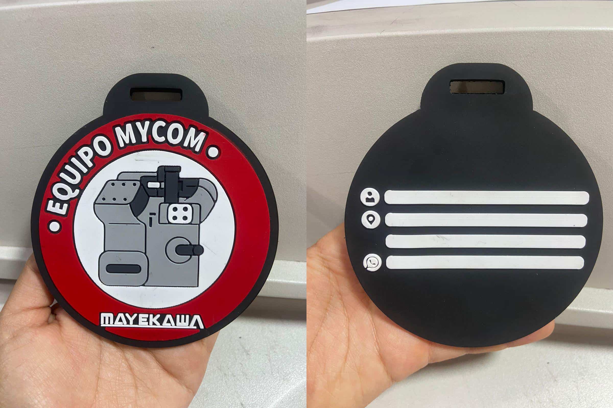 Identificadores para maleta, pueden incluir Chip NFC
