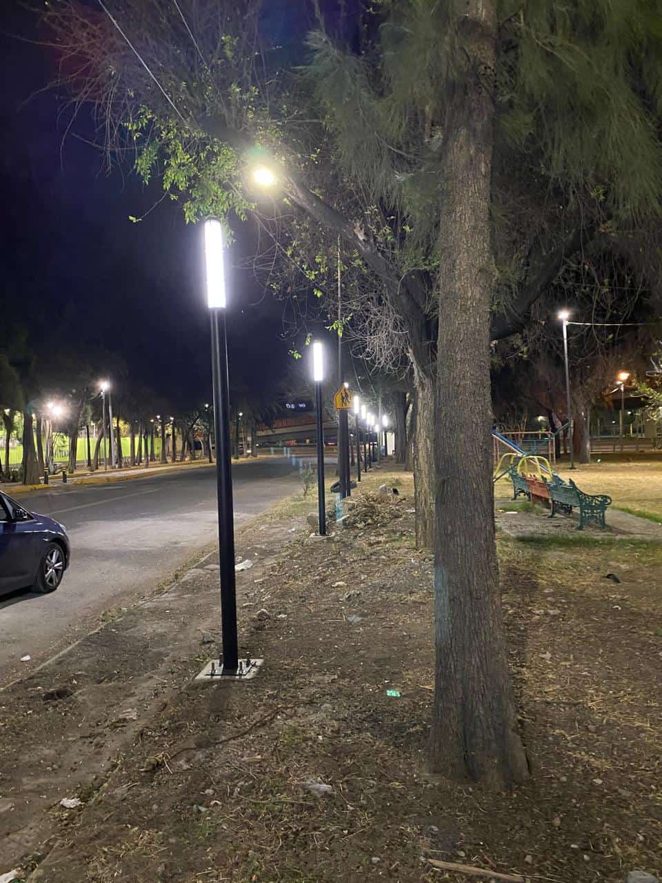 Bolardo tipo cerillo 