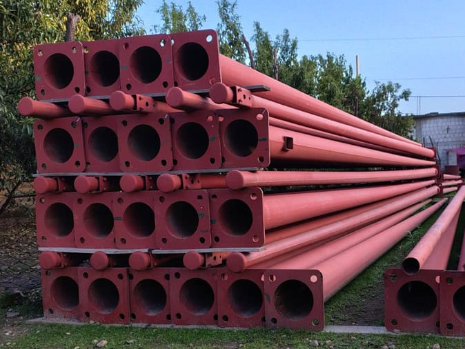Postes de acero para alumbrado publico fabricantes 2