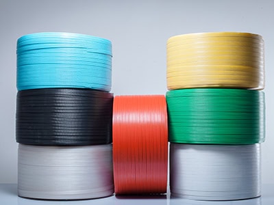 Fleje de polipropileno de colores para empaque
