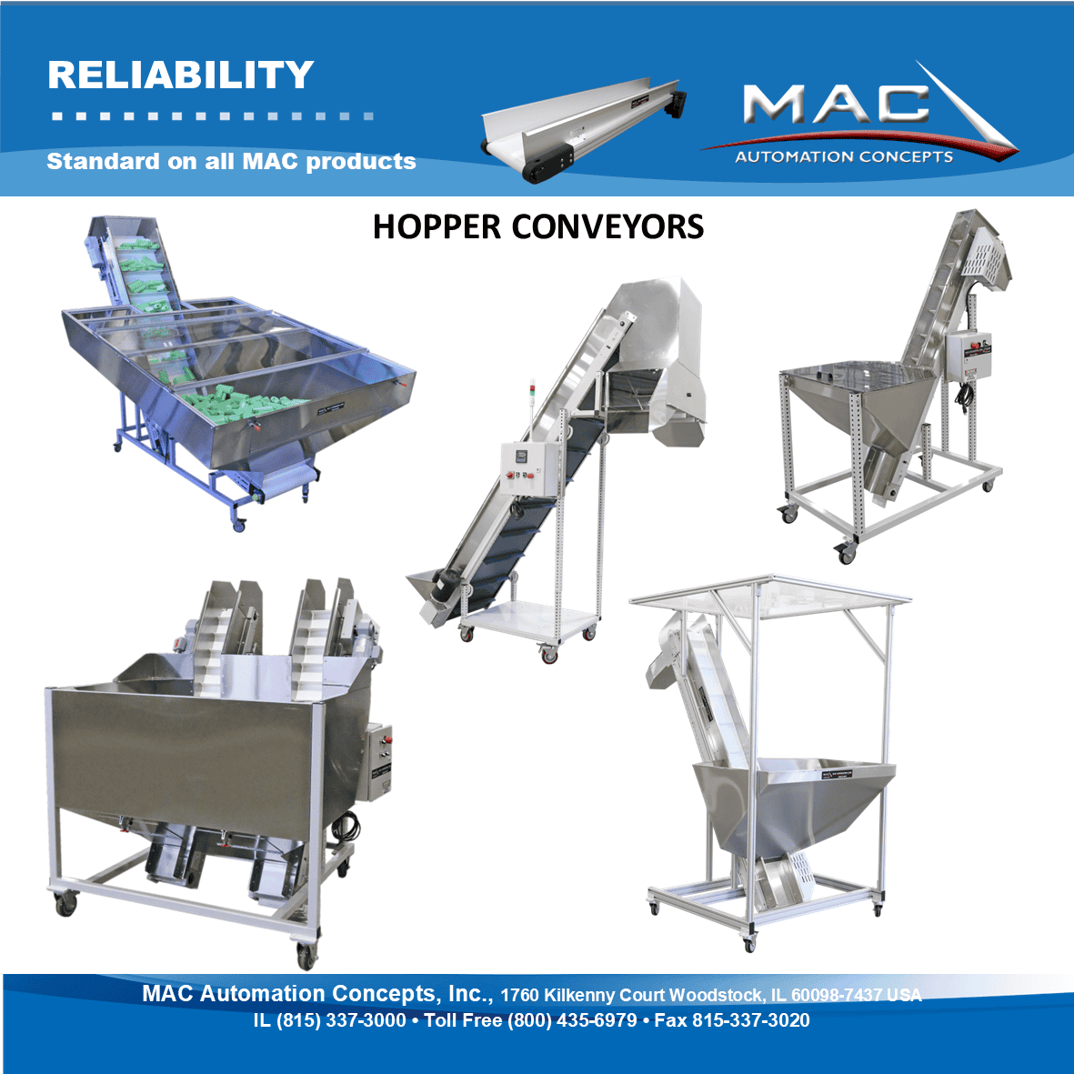 Transportadores de tolva