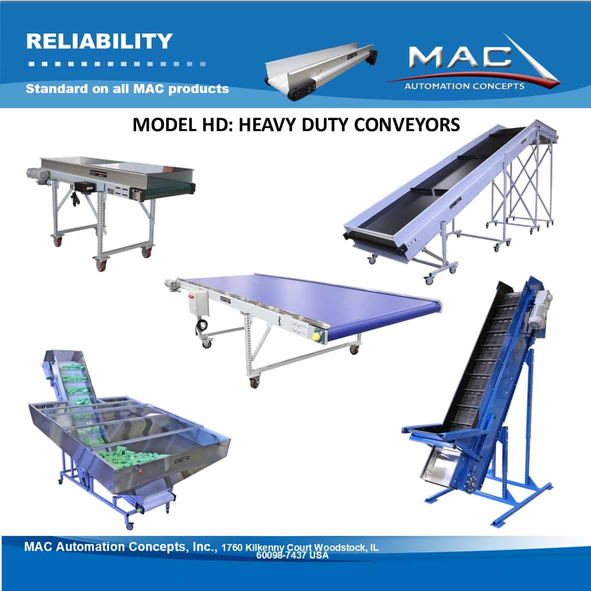 Bandas transportadoras de uso rudo HDC