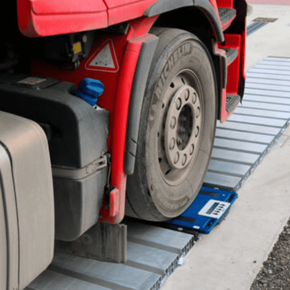 Báscula Camionera por Ejes