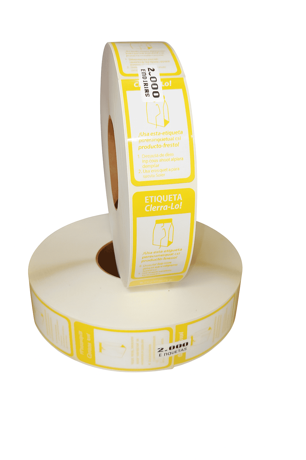 Etiquetación de mercancía para delivery