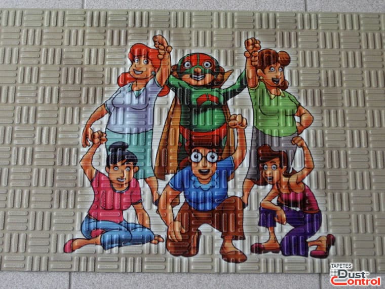 Tapetes de entrada publicitarios