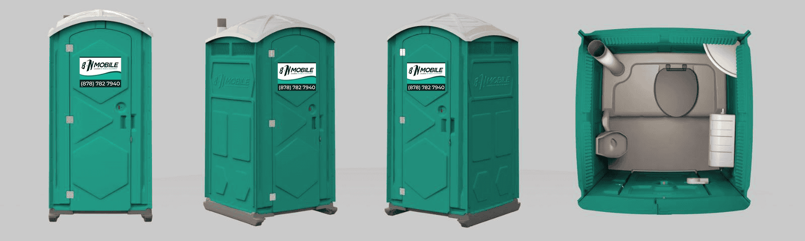 Baño portátil para obras