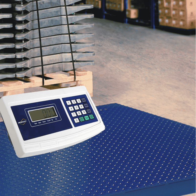 Balanzas de piso industriales