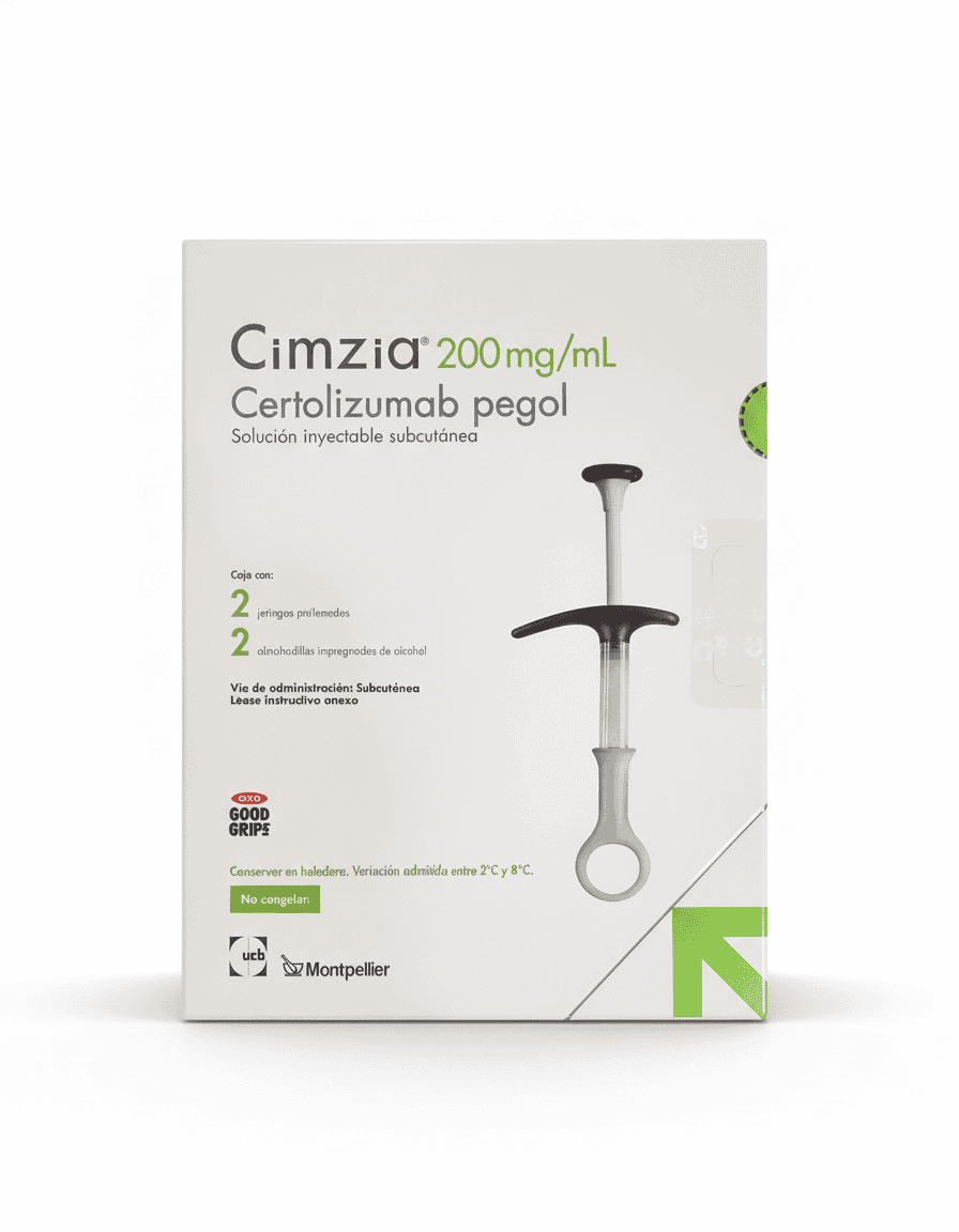 Precio de Certolizumab solución 200 mg/1ml caja con 2 jeringas prellenadas