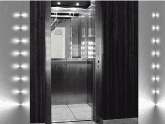 Elevador - Montacargas y Contornos de Acero