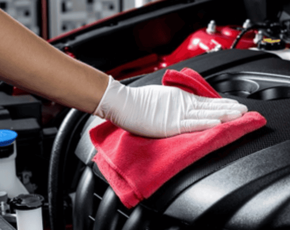 Abrillantador de motor para protección de humedad