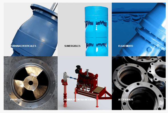 Bombas hidráulicas verticales