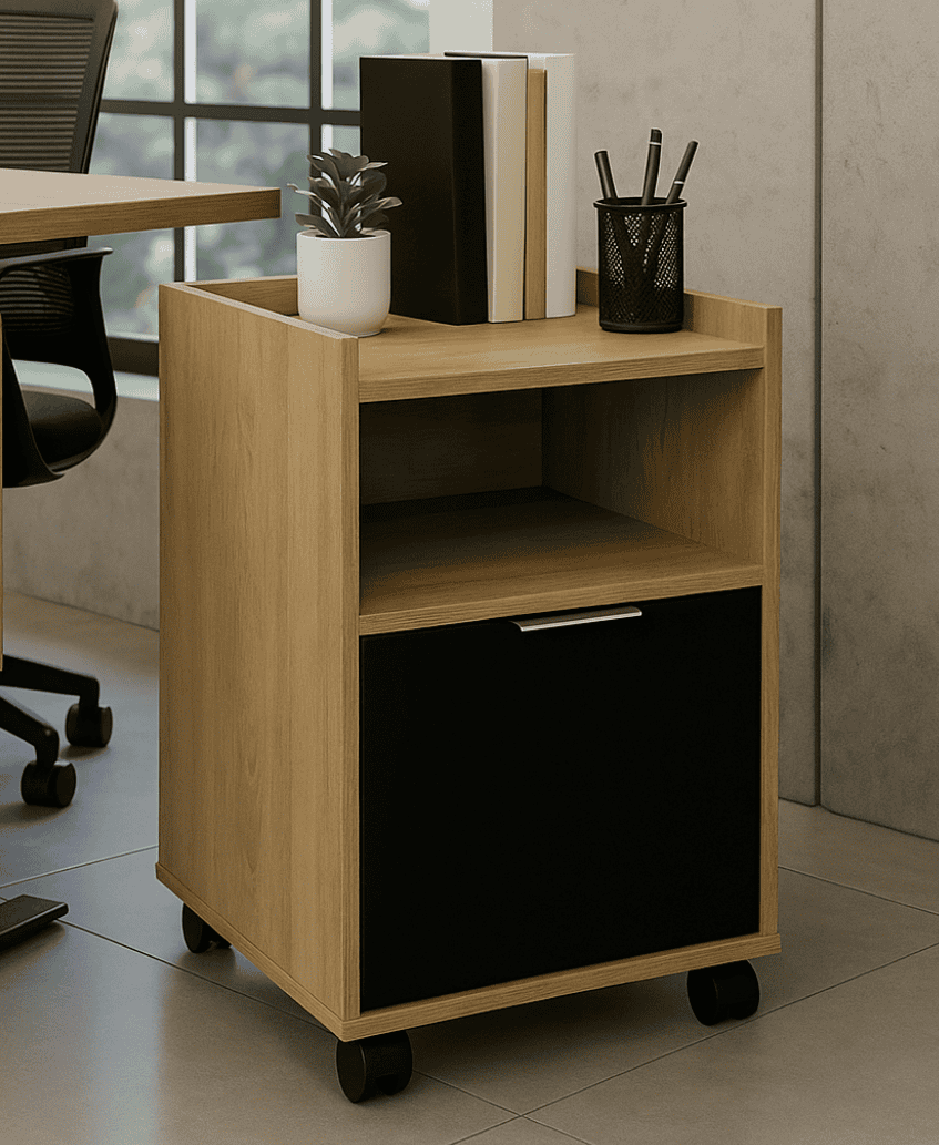 Archivero Móvil con 1 entrepaño y 1 archivo