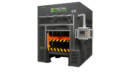 Prensa hidráulica con motor servo de 4 columnas