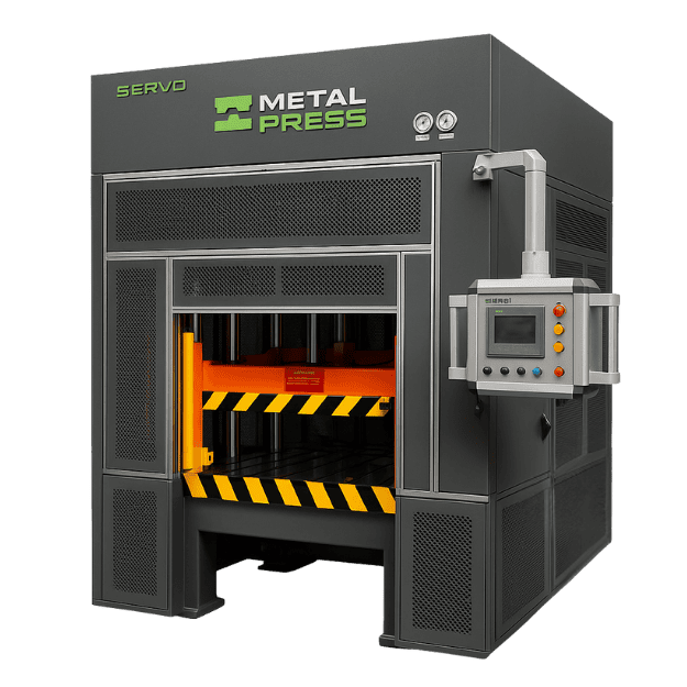 Prensas hidraulicas con motor servo de 4 columnas