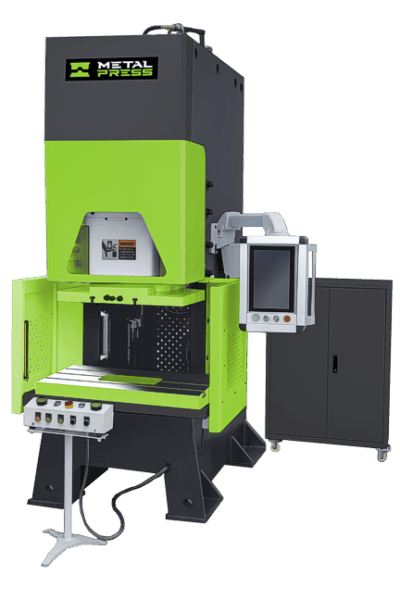 Prensas mecanicas con motor servo tipo C con un solo cigüeñal