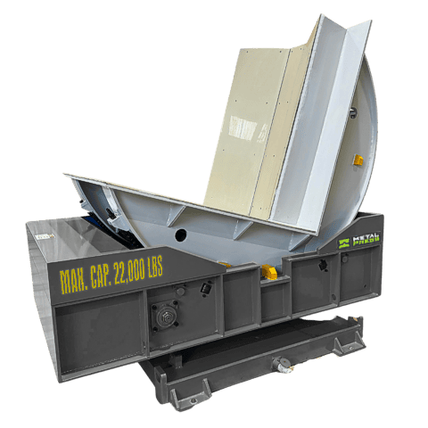 Volteadores de bobinas desde 5 a 70 toneladas