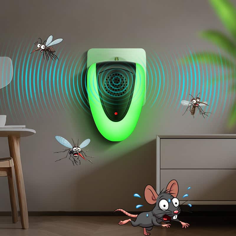 Productos para el control de plagas Repelente Electrónico Ultrasónico para Plagas Aosion AN-A835