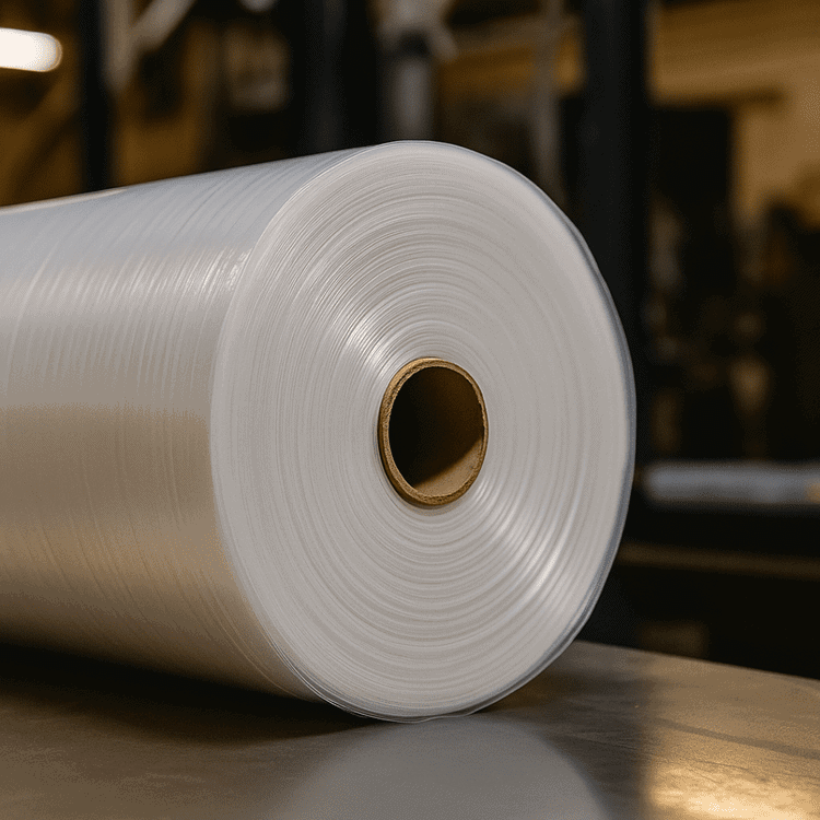 Rollos de polietileno tubular HDPE y LDPE