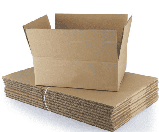 Cajas almacenadoras de cartón corrugado