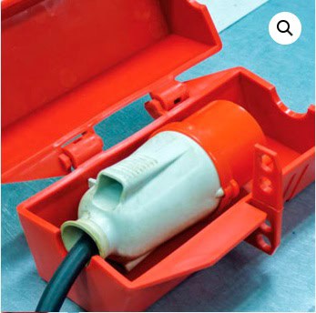 Bloqueo para enchufe