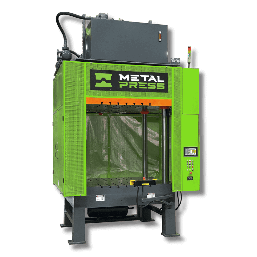 Prensa hidráulica de 4 postes