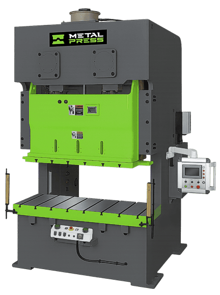 Prensa mecánica tipo C de doble cigüeñal