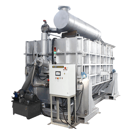 Horno de fusión reverbero basculante a gas