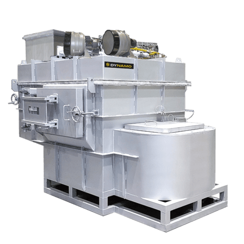 Horno de fusión de solera seca a gas