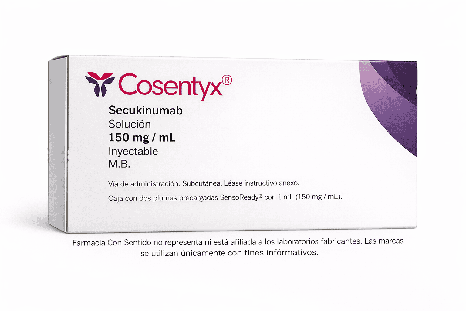 Secukinumab 150 mg/mL Jeringa prellenada En Puebla