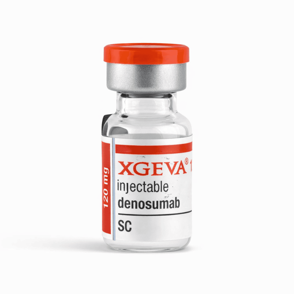 Denosumab Inyectable 120 mg/1.7 mL Caja con frasco ámpula