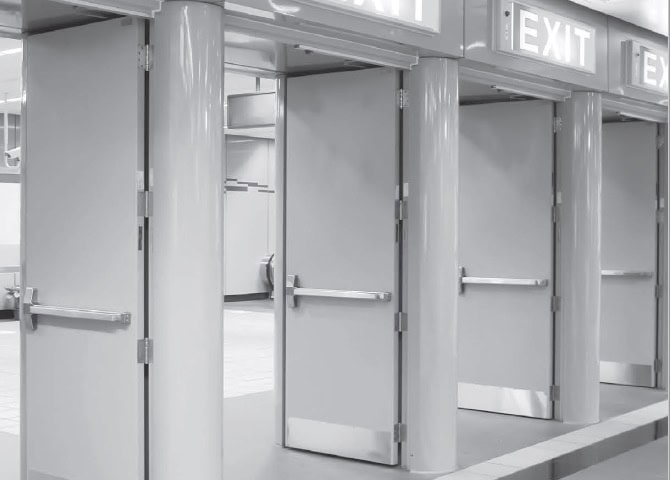 Puertas metalicas Yale