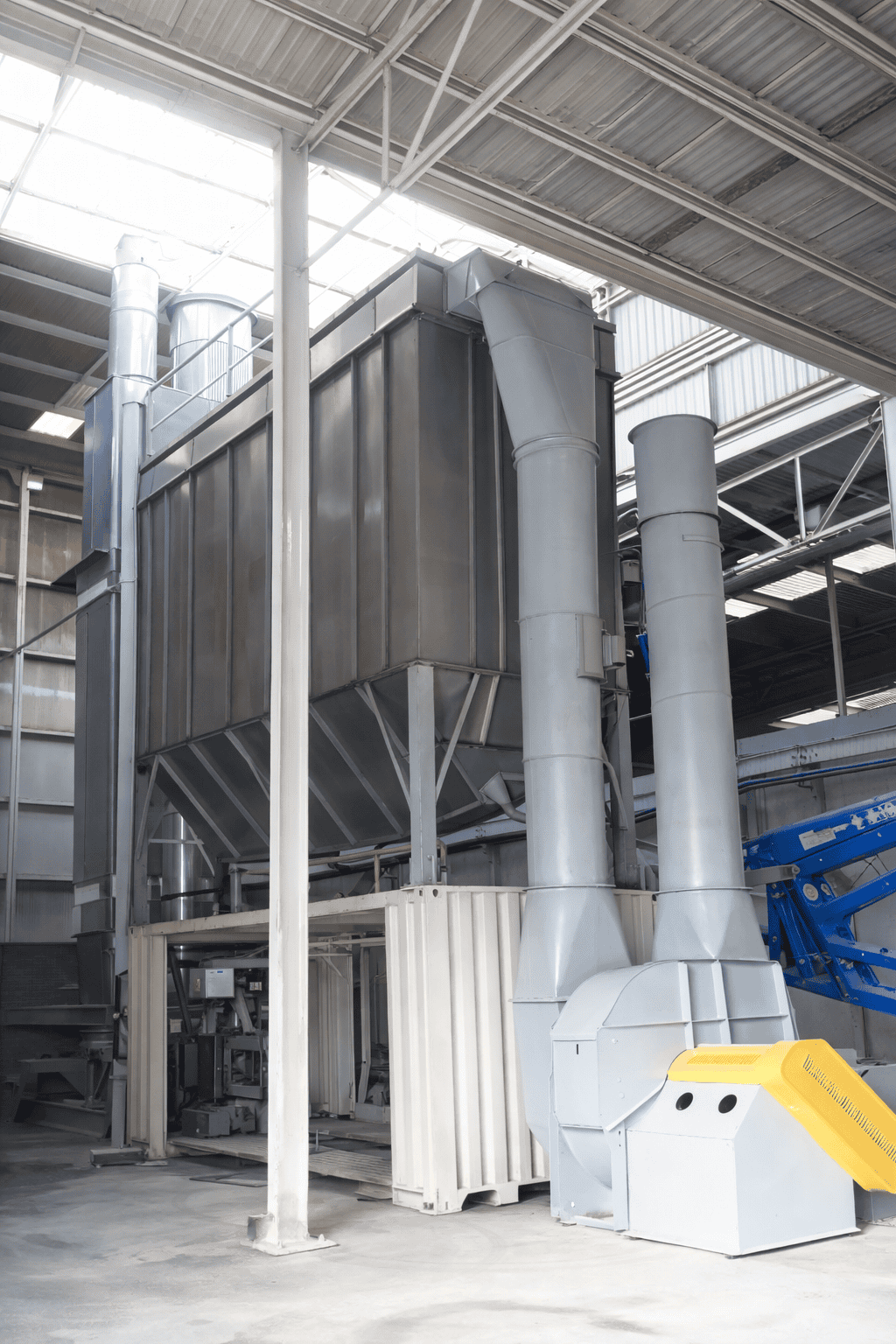 Ventilacion industrial en proyectos llave en mano