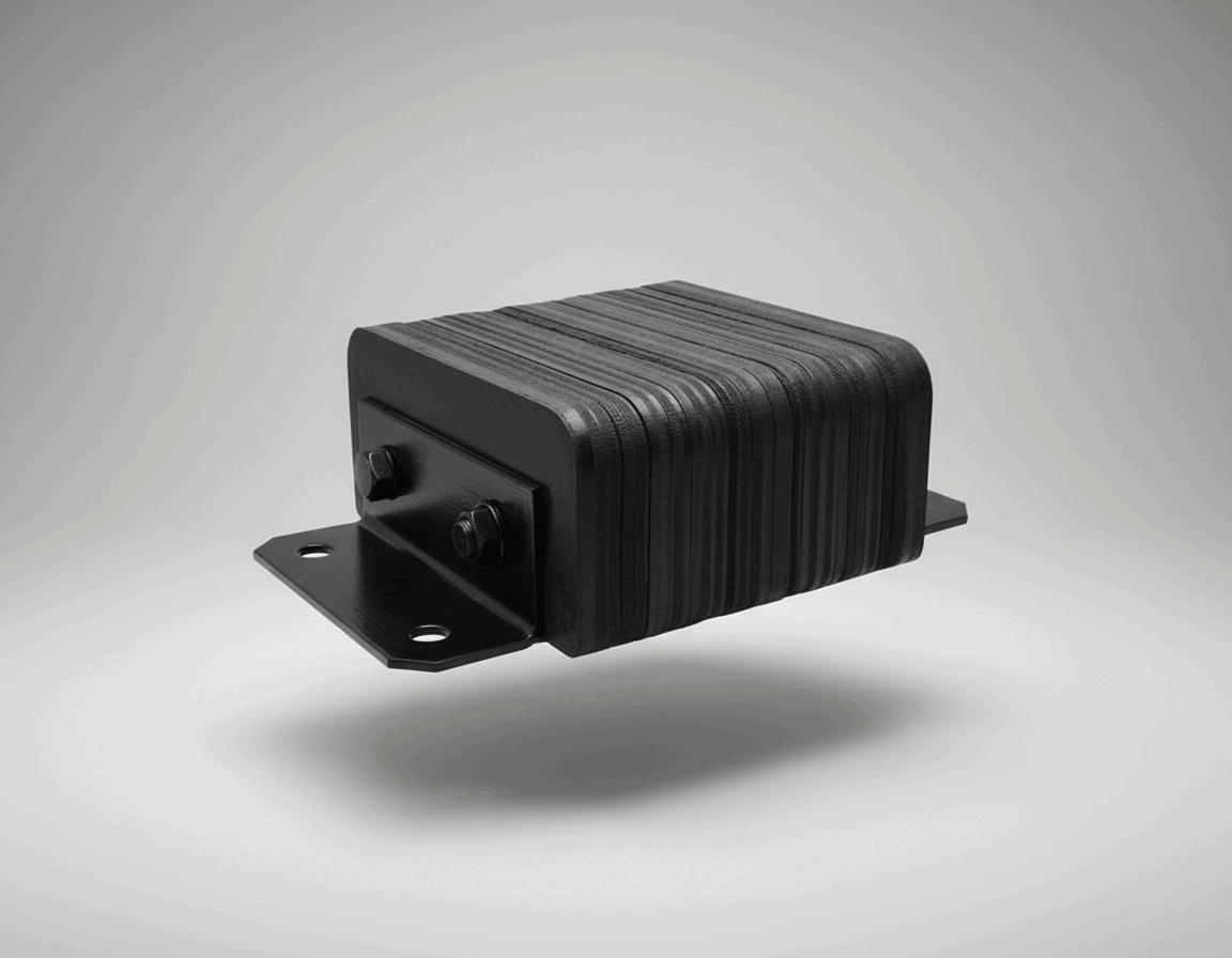 Bumpers laminados para andén de carga