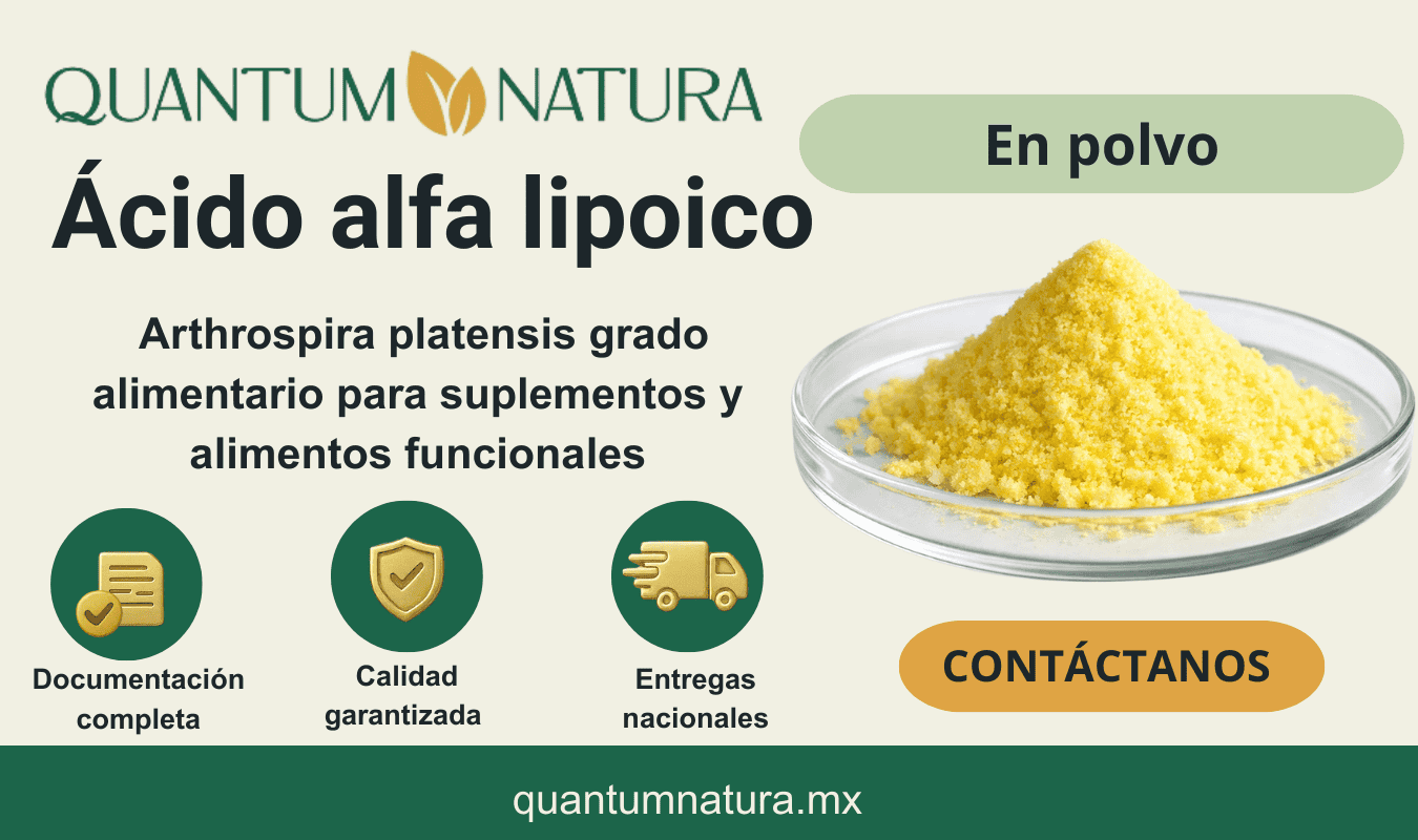 Acido alfa-lipoico en Polvo