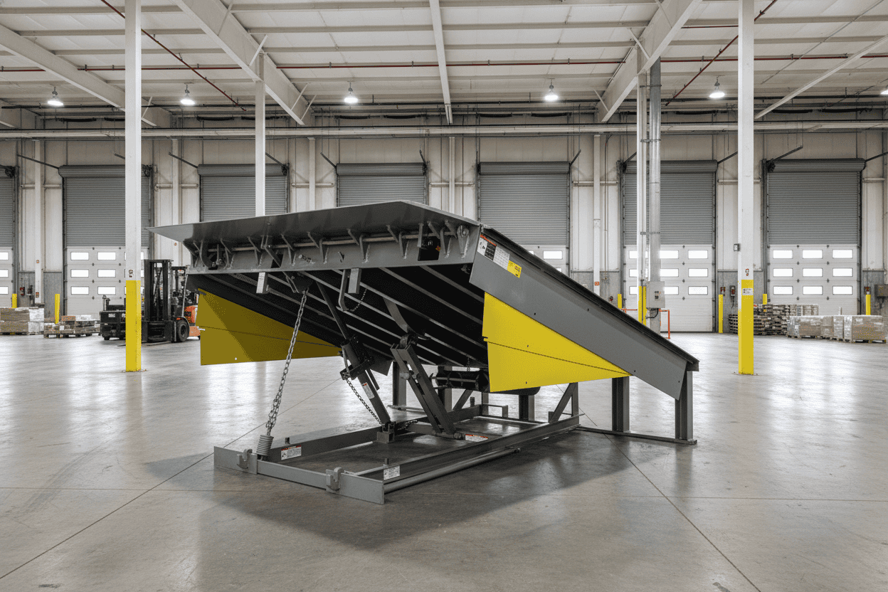 Rampas mecánicas 6'x8' 30,000lb, labio de 16