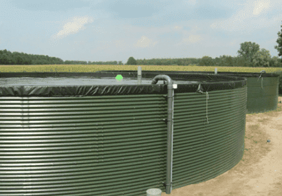 TANQUE METALICO PARA ALMACENAMIENTO DE AGUA