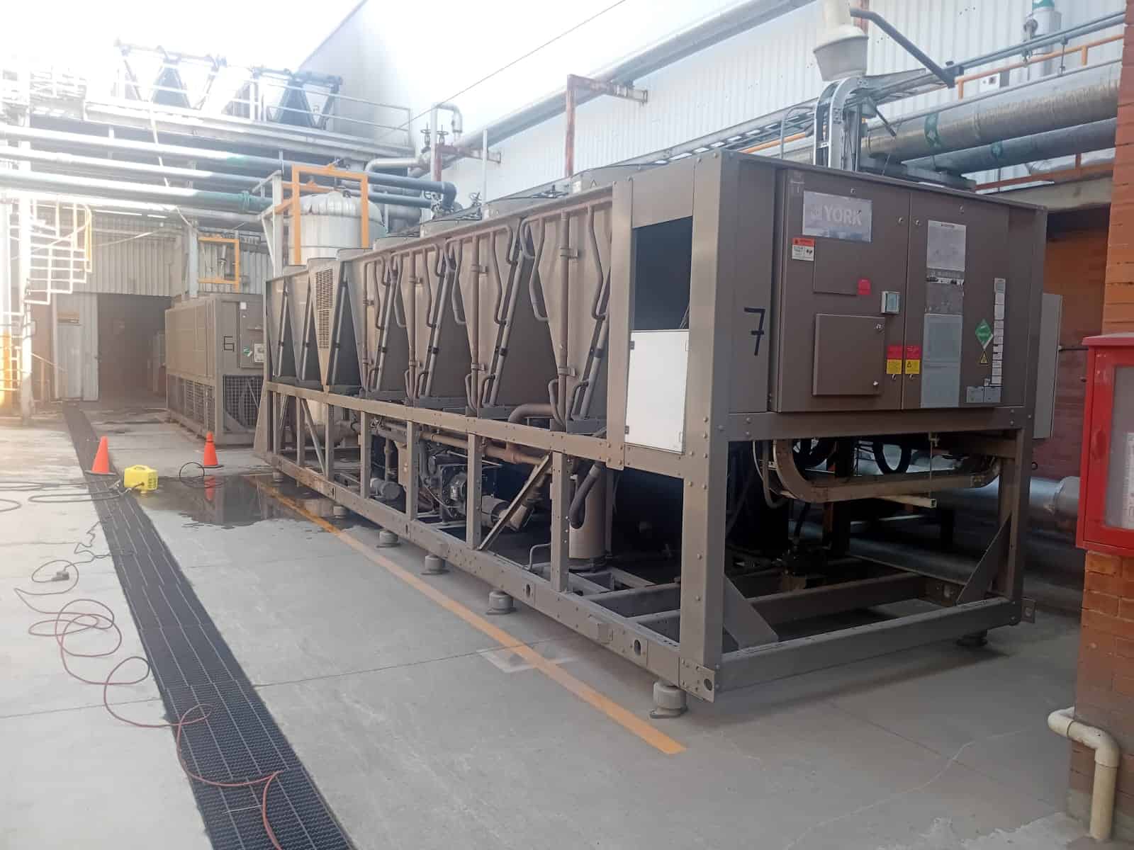 Renta de chiller desde 80 T.R.