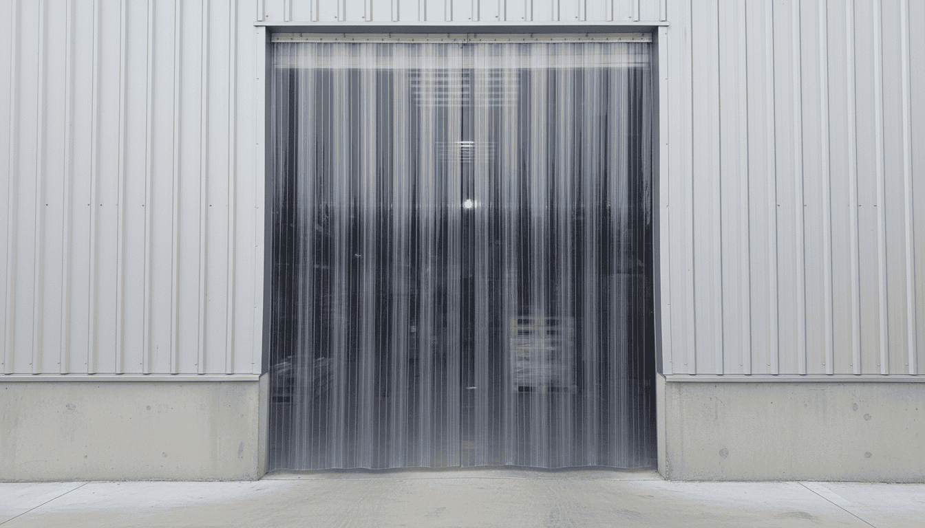 Cortinas de pvc industriales tipo hawaiana